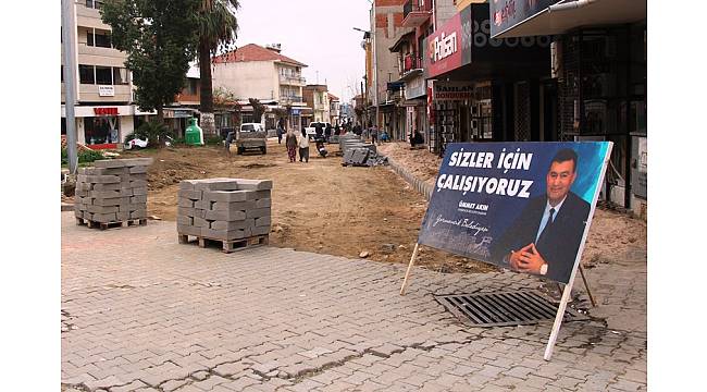 Germencik Belediyesi Çanakkale Anıtı'nı restore ediyor