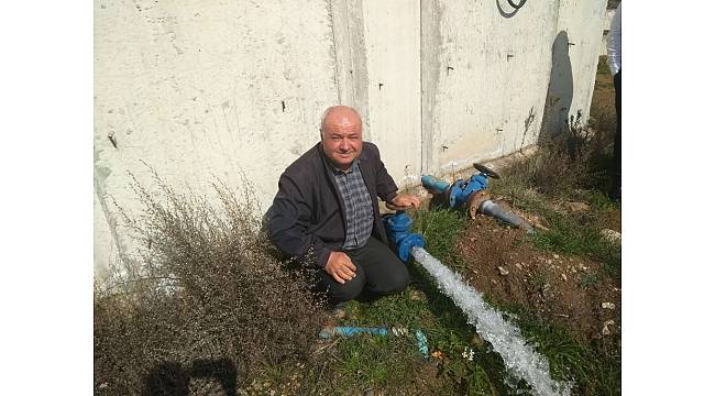 Gördes'te 600 dekar arazi suyla kalkınacak