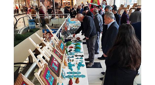 Havran HEM&#39;den karma el sanatları sergisi