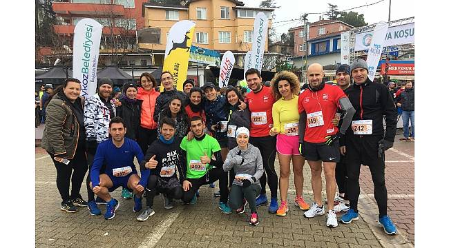 Her yaştan sporcu Riva Koşusu'nda ter döktü