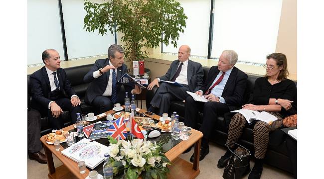 İngiliz büyükelçiden BTSO'ya ziyaret