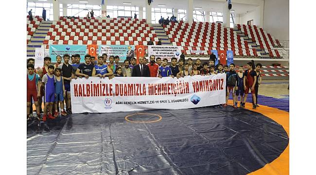 İran ve Ağrılı sporculardan Metmetçik'e anlamlı destek