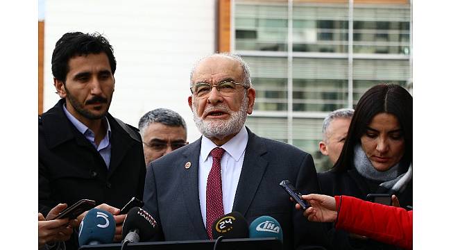 Karamollaoğlu, &quot;Son gelişmelerle ilgili bir fikir teatisinde bulunduk&quot;