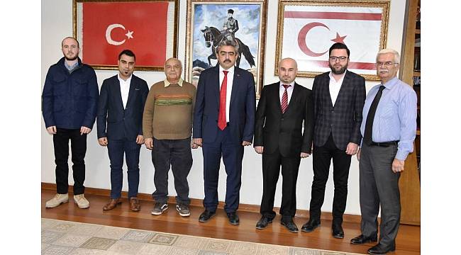 Nazilli'deki mimarlardan Başkan Alıcık'a ziyaret