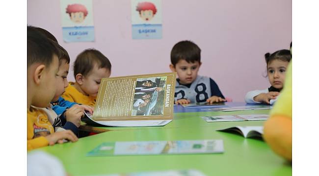 Niğde&#39;de Çocuklara Tarihi Eserli Boyama Kitabı