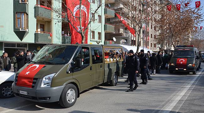  Şehit Miraç Gürhan son kez evine getirildi