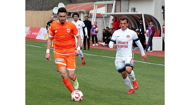 Spor Toto 1. Lig: Ümraniyespor: 1 - Adanaspor: 0