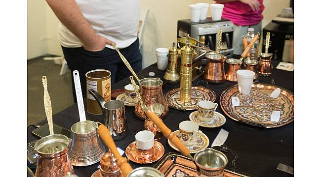 Türk kahvesi Los Angeles'ta fuara damga vurdu