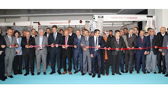 '1. Van Tekstil ve Ev Tekstili Fuarı' start aldı