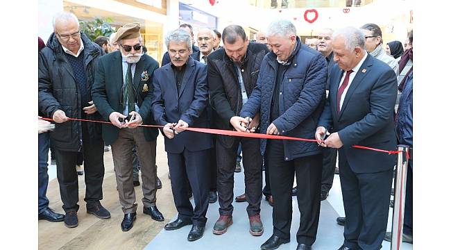 ADAFAD tarafından yapılan resim sergisi açıldı