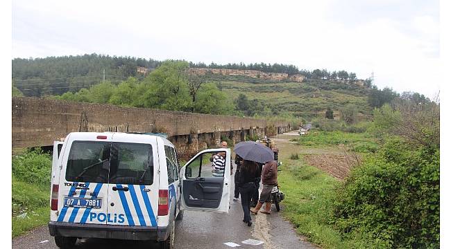 Antalya'da dereye düşen genç kız itfaiye ekipleri tarafından kurtarıldı