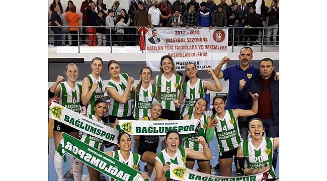 Bağlumspor Bayan Voleybol Takımı 1.Lig'te