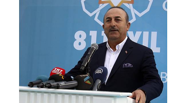 Bakan Çavuşoğlu: "Adaletsizliklere Türkiye 'dur' demezse kimse 'dur' demez"
