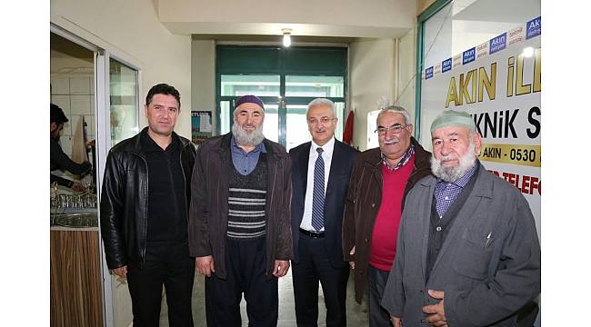 Başkan Başsoy'un esnaf ziyaretleri devam ediyor