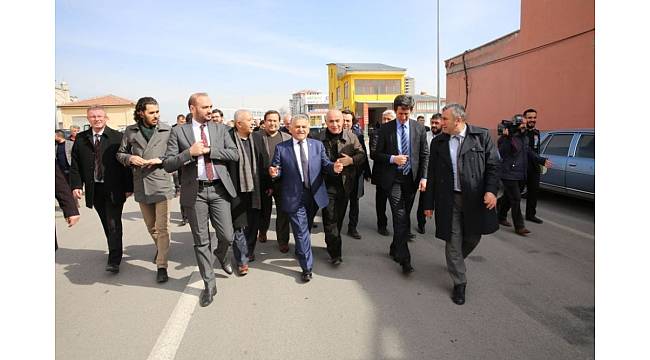 Başkan Büyükkılıç Demirciler Sitesi'nde