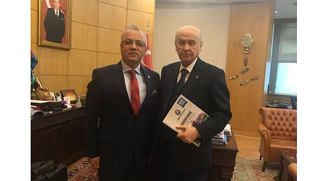 Başkan Kayda, Devlet Bahçeli&#39;yi ziyaret etti