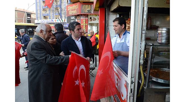 CHP'den bayrak kampanyası