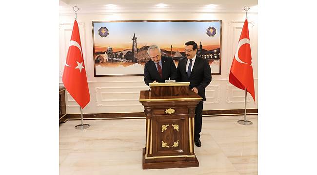 İçişleri Bakan Yardımcısından Başkan Atilla'ya ziyaret