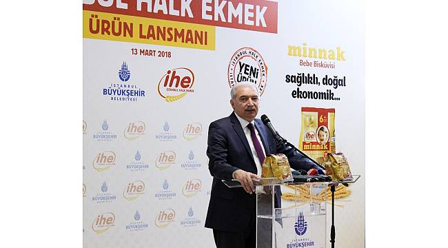 İstanbul Halk Ekmek'in yeni ürünü "Minnak" bebe bisküvisi
