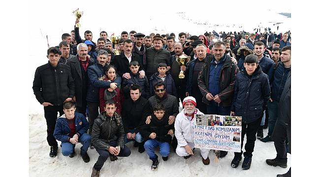 Kahramanmaraş&#39;ta Türkiye Kızak Şampiyonası