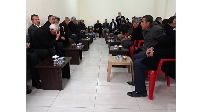 Kaymakam Dundar'dan Şehit Çevik'in ailesine taziye ziyareti