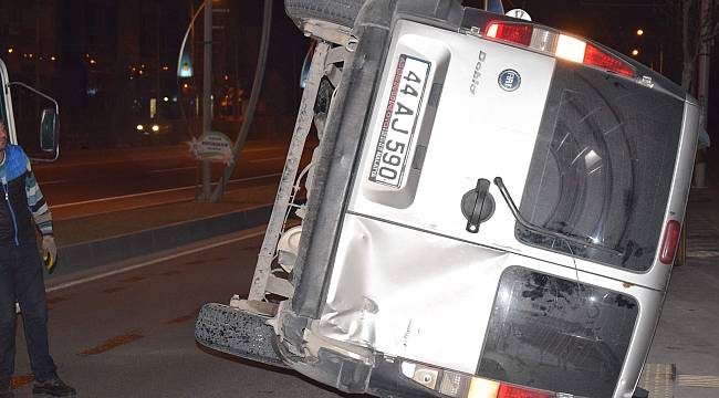 Malatya'da kaza: 1 yaralı