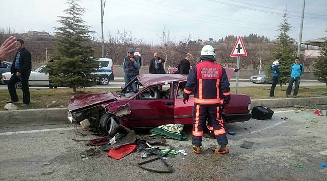 Malatya'da kaza: 4 yaralı