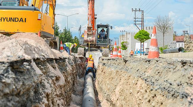 MASKİ Eski Malatya’daki hat çalışmasını tamamladı