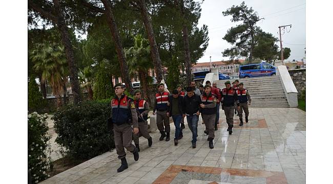 Muğla'daki izinsiz kazıda 5 kişi suçüstü yakalandı