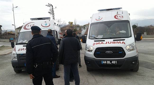 Rahatsızlık geçiren antrenör, polis aracıyla hastaneye kaldırıldı