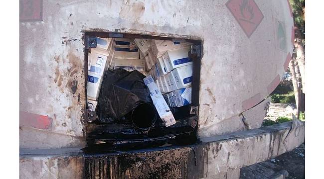 Şanlıurfa'da 43 bin paket kaçak sigara ele geçirildi