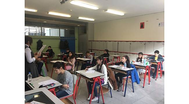 Tam Eğitim Bursu Sınavına 18 bini aşkın öğrenci girdi