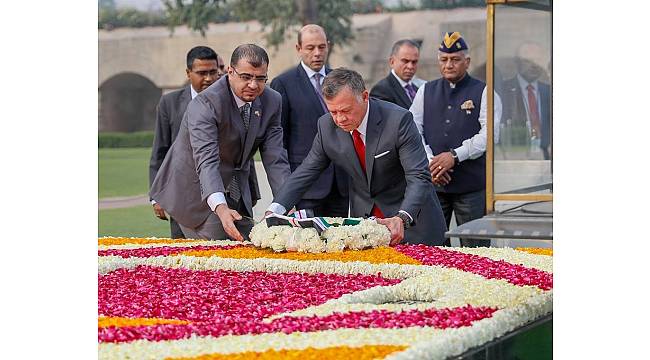 Ürdün Kralı Yeni Delhi&#39;de: &quot;Terörizme karşı mücadele dinler arası bir savaş değildir&quot;