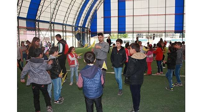 Beytüşşebap&#39;ta model uçak eğitimi