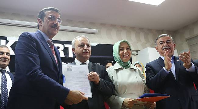 Çalık ve Tüfenkci aday adaylığı başvurusunda bulundu