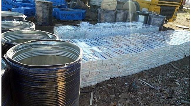Ceyhan'da 4 bin 326 paket kaçak sigara ele geçirildi