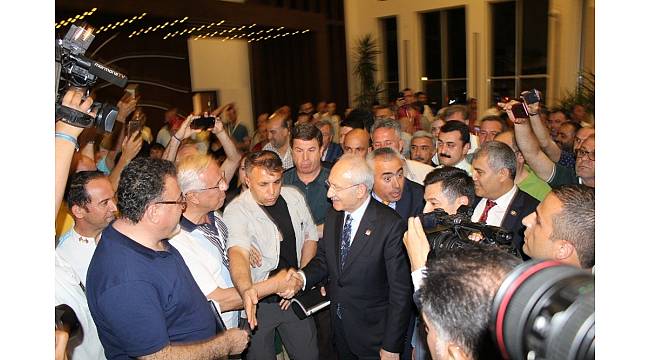 CHP Lideri Kılıçdaroğlu Marmaris&#39;te