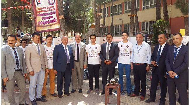 Nedim Ökmen Anadolu Lisesi&#39;nde TUBİTAK Bilim Fuarı