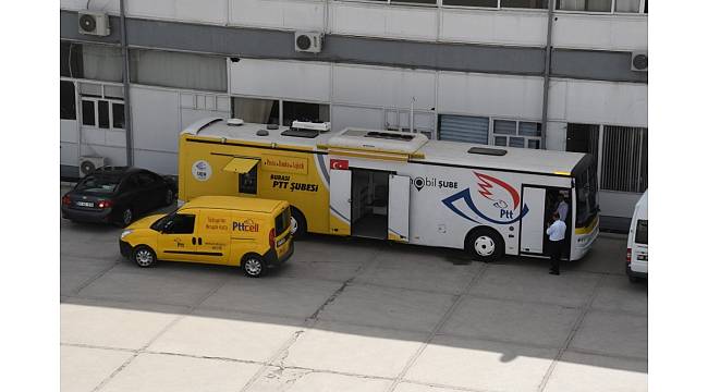 PTT Mobil Şubesi hizmet vermeye başladı