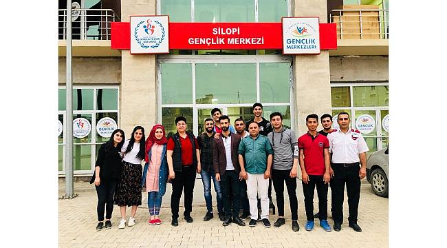 Silopi gençlik merkezindeki kurslara yoğun ilgi