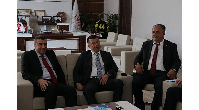 Ağbaba'dan MTB'ye ziyaret