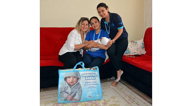 Aliağa'da yeni doğan bebeklere "Hoş geldin" hediyesi