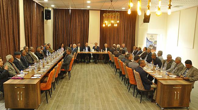 Arguvanlı muhtarlar sorunlarını dile getirdi