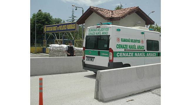 Barutsan Fabrikası'ndaki patlamada hayatını kaybeden işçi son yolculuğuna uğurlandı