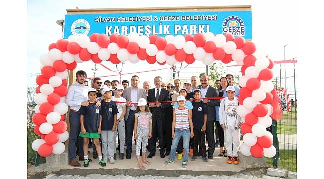 Başkan Köşker'den Silvan'a Kardeşlik Parkları