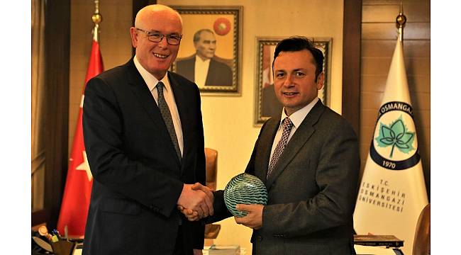 Başkan Kurt'tan Prof. Dr. Şenocak'a hayırlı olsun ziyareti
