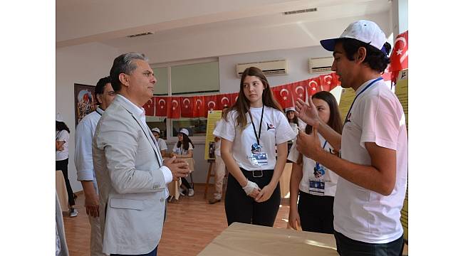 Başkan Uysal, Bilim Fuarı'nı açtı