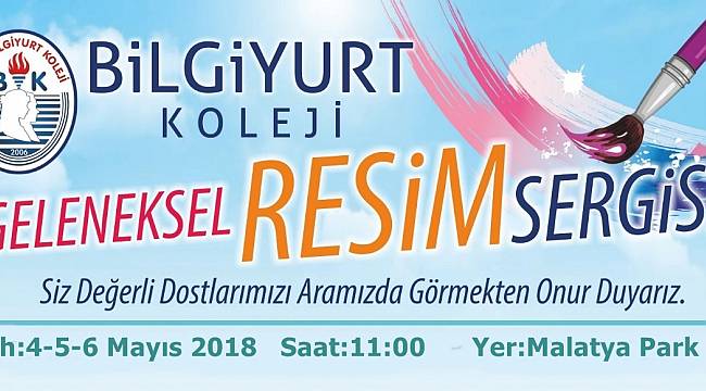 BİLGİYURT KOLEJİ GELENEKSEL RESİM SERGİSİ