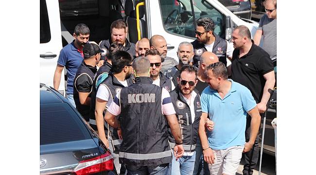 Bodrum'da organize suç örgütüne yönelik yapılan operasyonda 9 kişi adliyeye sevk edildi