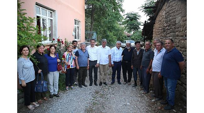 Çalık'dan çat kapı ziyaret